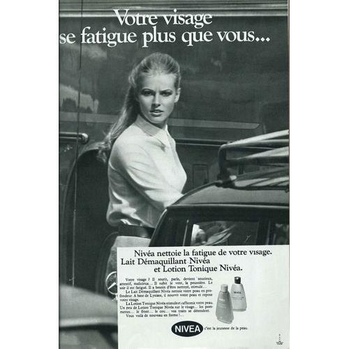 Publicité Papier - Lait Et Lotion Nivéa De 1970 on Productcaster.