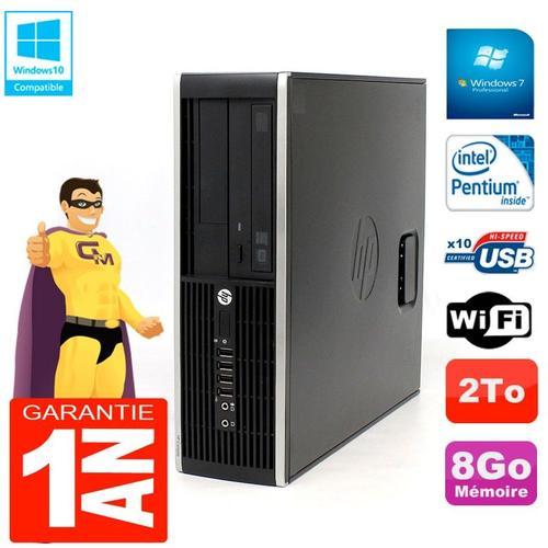 PC HP Compaq Pro 6200 SFF Intel G840 RAM 8Go 2To Graveur DVD Wifi W7 (Reconditionné) on Productcaster.