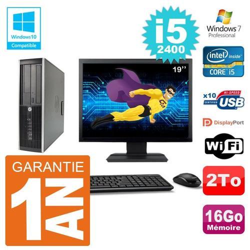 PC HP 6200 SFF Ecran 19" Intel i5-2400 RAM 16Go Disque 2To Graveur ... (Reconditionné) on Productcaster.