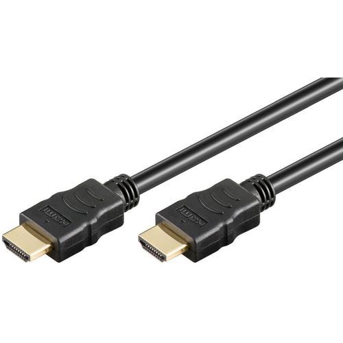 Goobay HDMI Câble de raccordement 1x HDMI mâle - 1x HDMI mâle 0.5 m... on Productcaster.