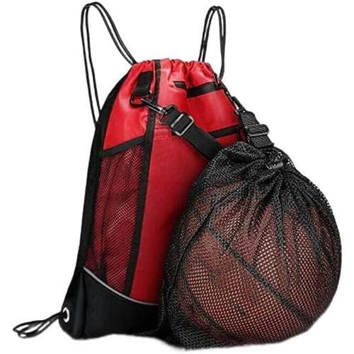 Sac À Dos De Sport Avec Cordon De Serrage Avec Poches Latérales En ... on Productcaster.