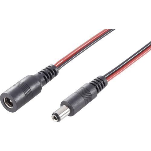 Rallonge basse tension BKL Electronic 072054 DC mâle ext 5.5 mm int... on Productcaster.