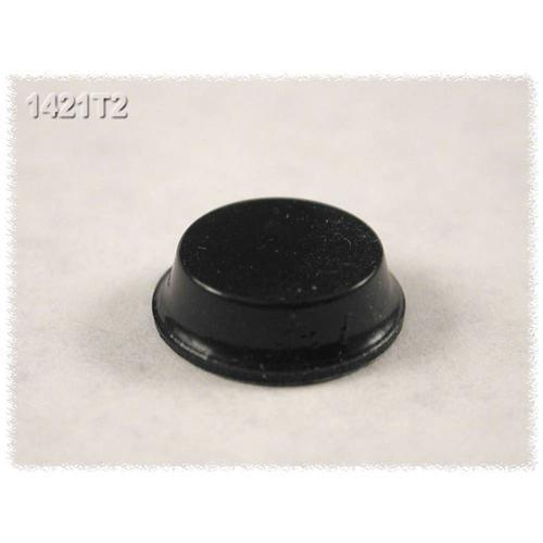 Pied d'appareil Hammond Electronics 1421T2 autocollant, rond noir (... on Productcaster.