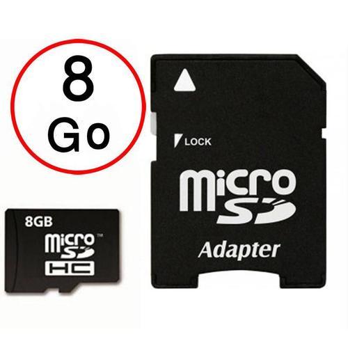 Carte Mémoire Micro-SD 8 Go + Adaptateur pour Wiko Sublim By WI on Productcaster.