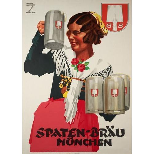 Affiche Spaten Brau Biere on Productcaster.