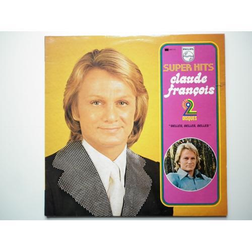 Claude François Album Double 33tours Vinyles Super Hits "Belles, Be... on Productcaster.