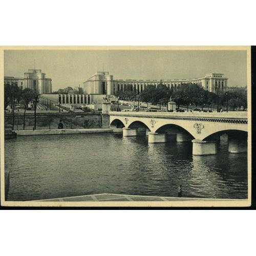 Carte Postale De Paris : La Seine Et Le Palais De Chaillot on Productcaster.