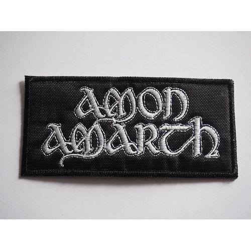 Amon Amarth Patch Brodé 10.5x5cm Ecusson Black Death Thrash Heavy V... on Productcaster.