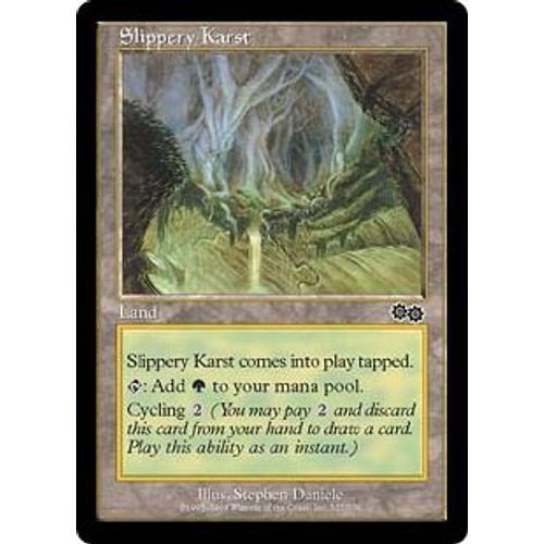 Slippery Karst Urza's Saga Vo on Productcaster.