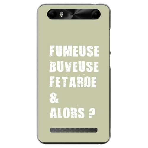 Coque Souple Pour Konrow Just5 Avec Impression Motifs Fumeuse Et Al... on Productcaster.