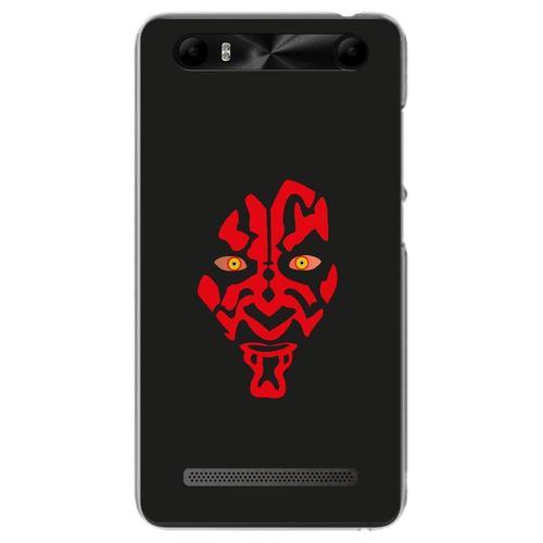 Coque Souple Pour Konrow Just5 Avec Impression Motifs Dark Rouge on Productcaster.