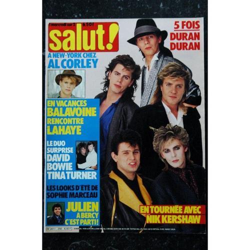 Salut ! 1985 04 - 250 Duran Duran Sophie Marceau Balavoine Lahaye B... on Productcaster.