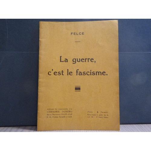 La Guerre, C'est Le Fascisme. on Productcaster.