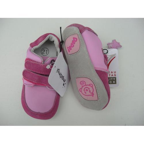 Chaussons/Chaussures Bébé Cuir T.19 À 23 on Productcaster.