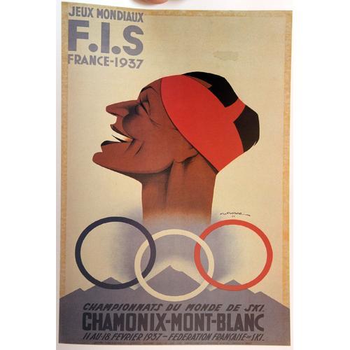 Affiche Chamonix 1937 on Productcaster.