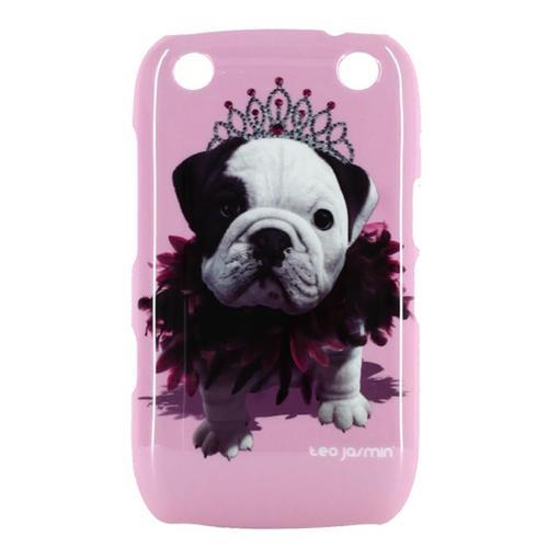 Coque Blackberry Curve 9320 Teo Jasmin Motif Queen Silicone Rigide ... on Productcaster.