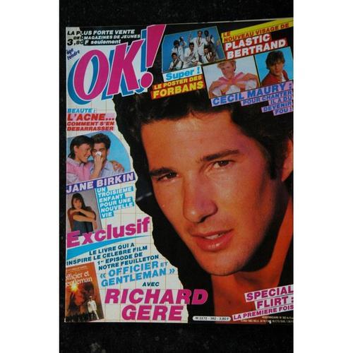 Ok ! Âge Tendre 382 Richard Gere Plastic Bertrand Les Forbans Jane ... on Productcaster.