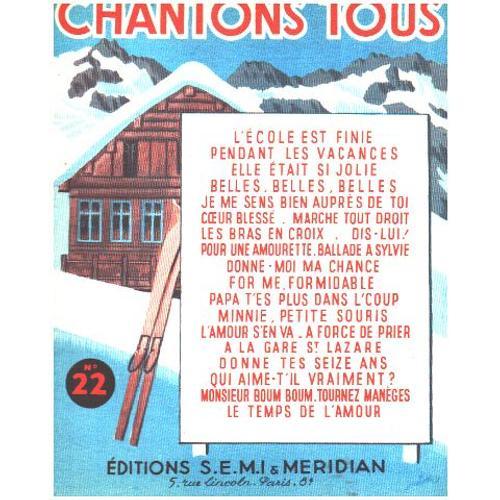 Chantons Tous N° 22 on Productcaster.