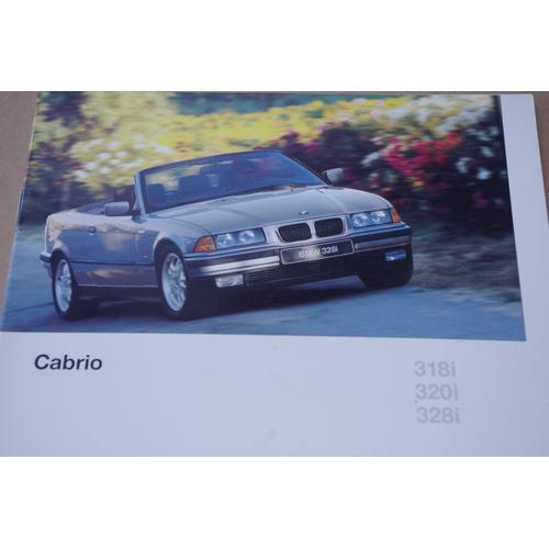 Automobile Bmw Cabrio Cabriolet 318i 320i 328i - 1996 - 27 Pages on Productcaster.