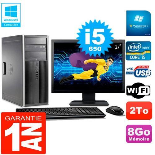 PC HP 8100 Tour Ecran 27" Core i5-650 RAM 8Go Disque 2To Graveur DV... on Productcaster.