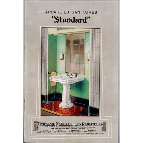 Catalogue Appareils Sanitaires « Standard » --- 1934 on Productcaster.