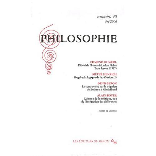 Philosophie N° 90, Juin 2006 on Productcaster.