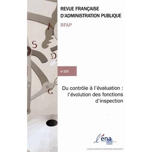 Revue Française D'administration Publique N° 155/2015 - Du Contrôle... on Productcaster.