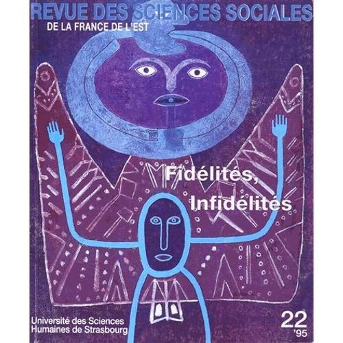 Revue Des Sciences Sociales N° 22/1995 - Fidélités, Infidélités on Productcaster.