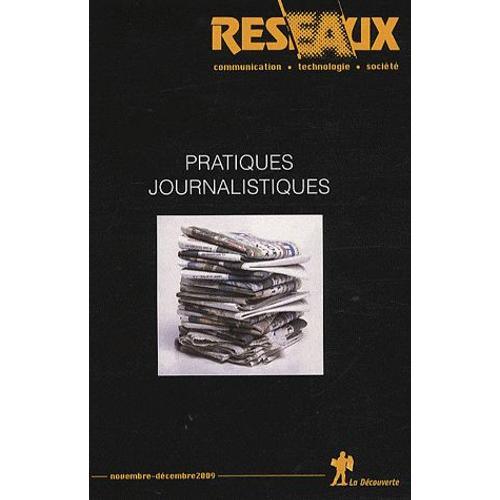 Réseaux N° 157-158, Novembre - Pratiques Journalistiques on Productcaster.