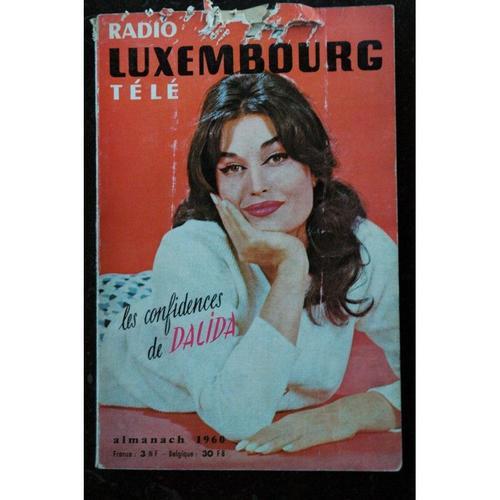 Radio-Tele-Luxembourg Almanach Magazine 1960 Dalida Sacha Distel 25... on Productcaster.