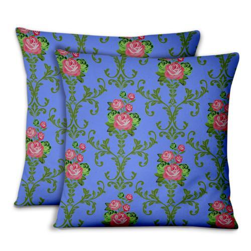 S4sassy Damassé Florale Floral Coussins Dicoratifs Housse De Coussi... on Productcaster.