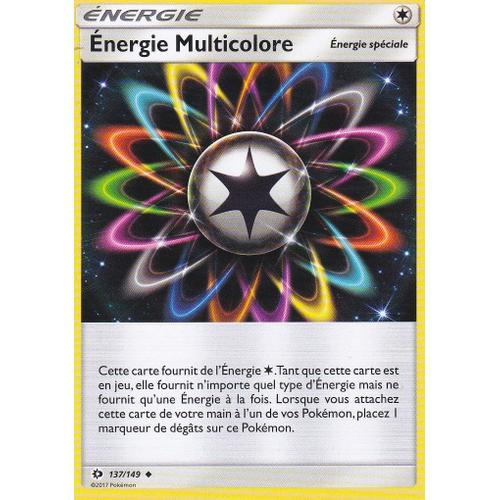 Carte Energie Pokémon - Energie Multicolore - 137/149 - Série Solei... on Productcaster.