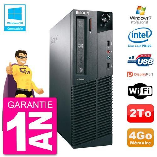 PC Lenovo ThinkCentre M82 SFF G2020 RAM 4Go Disque Dur 2To Graveur ... (Reconditionné) on Productcaster.