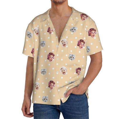 Chemises Hawaïennes Pour Hommes Personnalisées Jolie Fleur De Print... on Productcaster.