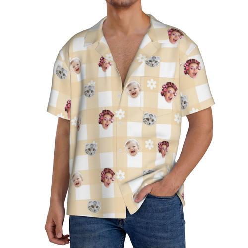 Chemises Hawaïennes Pour Hommes Personnalisées Jolie Fleur De Print... on Productcaster.