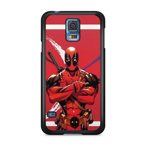 Coque Pour Samsung Galaxy S5 Tpu Deadpool Super Heros Marvel Mechan... on Productcaster.