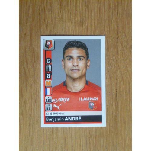 Image N°410 Panini Foot 2018-2019 - Benjamin André -Rennes- on Productcaster.