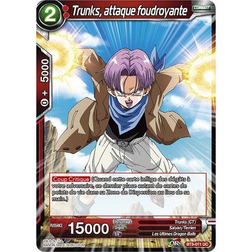 Dragon Ball Super - Bt3-011 Uc Foil - Trunks, Attaque Foudroyante -... on Productcaster.