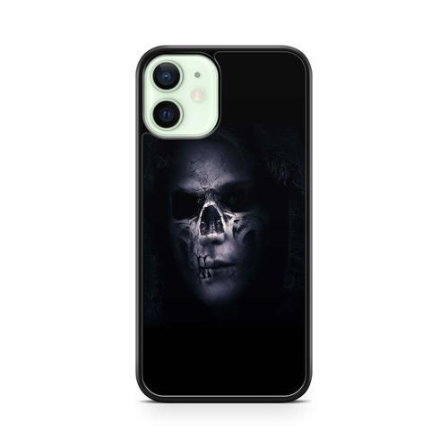 Coque Pour Iphone 13 Pro Silicone Tpu Tete De Mort Skull Satan Goth... on Productcaster.