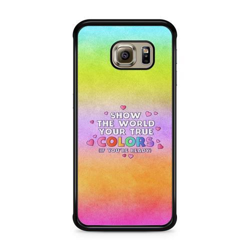 Coque Pour Samsung Galaxy S6 Gay Lgbt Amour Lesbienne Tolérance Pai... on Productcaster.