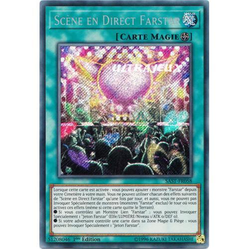 Yu-Gi-Oh! - Sast-Fr058 - Scène En Direct Farstar - Secret Rare on Productcaster.