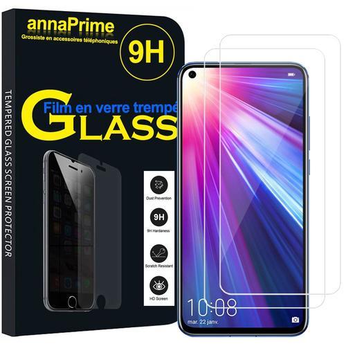 Lot / Pack De 2 Films Verre Trempé Pour Huawei Honor View 20 6.4" P... on Productcaster.