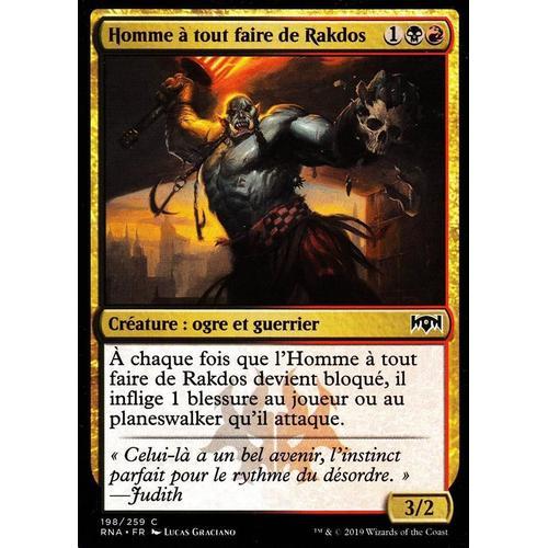 Homme À Tout Faire De Rakdos - Mtg - L'allégeance De Ravnica - C - ... on Productcaster.