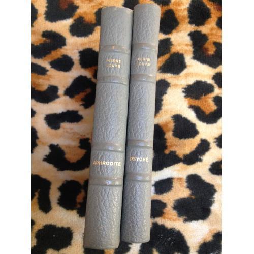 2 Volumes Pierre Louis 1934 Union Latine " Aphrodite Et Psyché " Ed... on Productcaster.