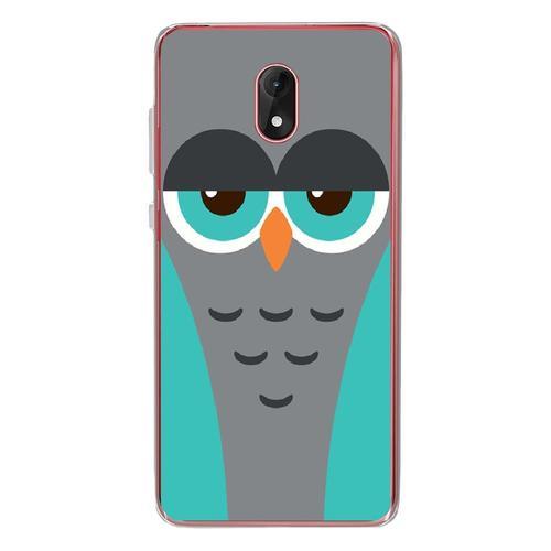 Coque Souple Pour Wiko Lenny 5 Avec Impression Motifs Chouette Endo... on Productcaster.