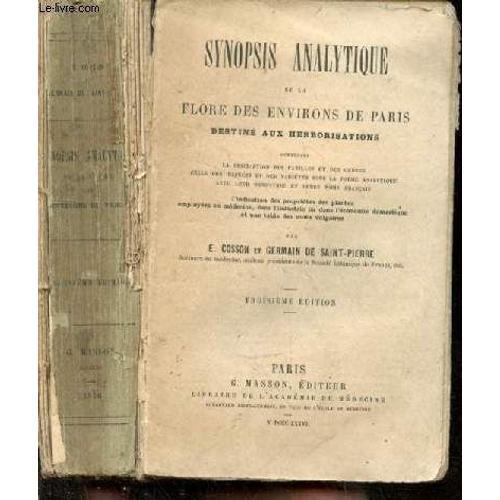 Synopsis Analytique De La Flore Des Environs De Paris Destiné Aux H... on Productcaster.