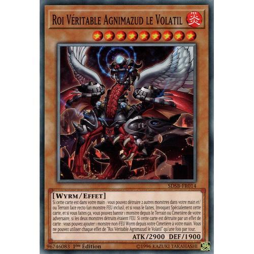 Carte Yu-Gi-Oh! - Sdsb-Fr014 - Roi Véritable Agnimazud Le Volatil -... on Productcaster.