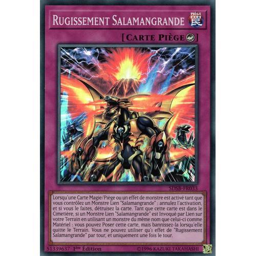 Carte Yu-Gi-Oh! - Sdsb-Fr033 - Rugissement Salamangrande - Super Rare on Productcaster.