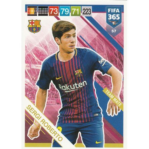 N° 57 - Carte Adrenalyn Xl Panini Foot Fifa 365 2019 - Sergi Robert... on Productcaster.