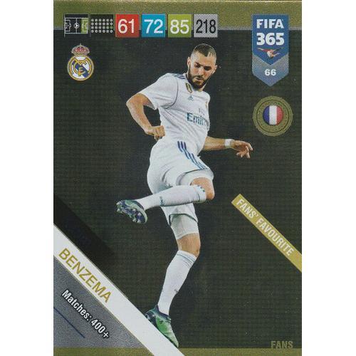 N° 66 - Carte Adrenalyn Xl Panini Foot Fifa 365 2019 - Karim Benzem... on Productcaster.